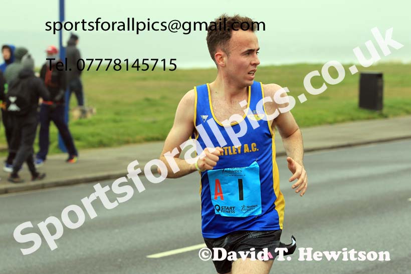 Senior mens 12 Stage 2023 Northern Mens 12 stage and Womens 6 Stage Relays and Young Athletes, Redcar. Photo: David T. Hewitson/Sports for All Pics